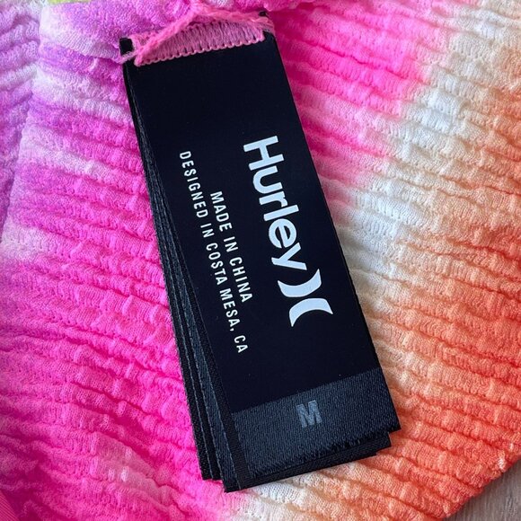 NEW Hurley Womens Medium Rainbow Ombre Cheeky Scoop Bikini Bottom Swimwear - Picture 5 of 11